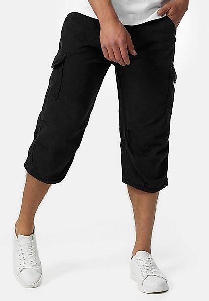 Indicode Cargoshorts Nicolas Check aus einer robusten Materialmischung günstig online kaufen