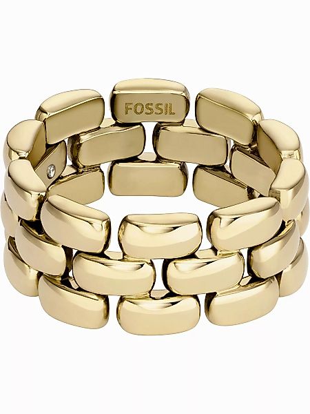Fossil Fingerring Fossil Damen-Damenring Edelstahl günstig online kaufen