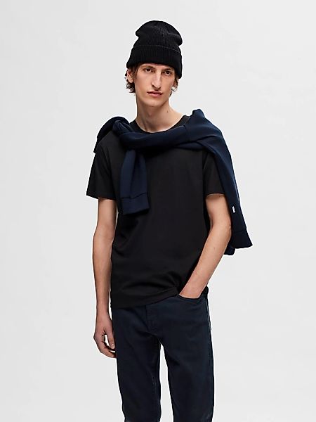 SELECTED HOMME T-Shirt SLHROLAND SS O-NECK günstig online kaufen