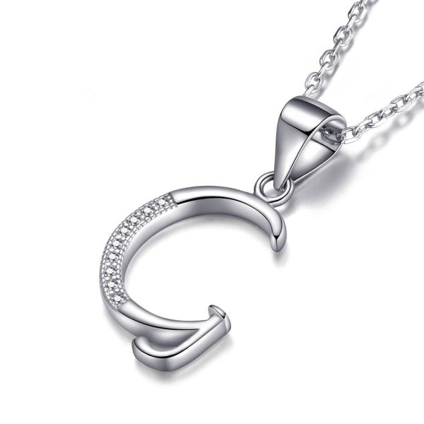 Morella Kette mit Anhänger Buchstabenkette Halskette günstig online kaufen
