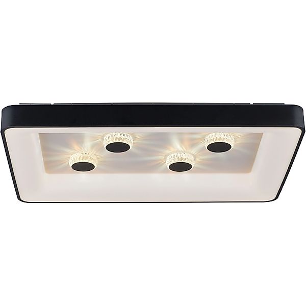 JUST LIGHT Deckenleuchte »VERTIGO«, 1 flammig, Leuchtmittel LED-Board   LED günstig online kaufen