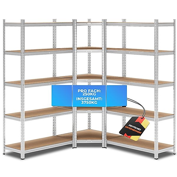 ALL Schwerlastregal Eckregal, 1x 180x70x40cm + günstig online kaufen