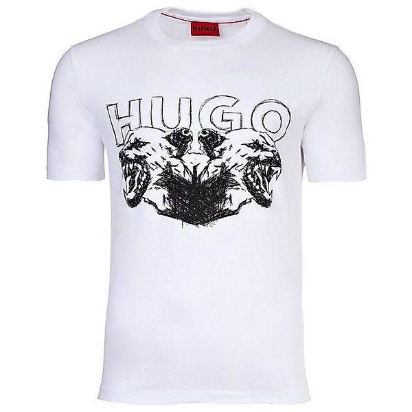 HUGO T-Shirt Herren T-Shirt 1er Pack Baumwolle Durro (Packung, 1er Pack) günstig online kaufen