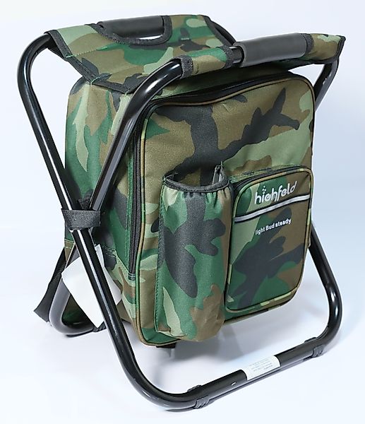 highfeld Campinghocker Camping Hocker mit Rucksack günstig online kaufen