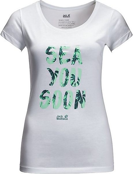 Jack Wolfskin T-Shirt SEA YOU SOON T W WHITE RUSH günstig online kaufen