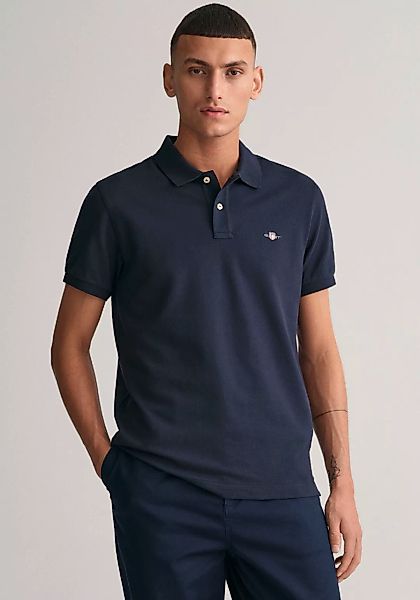 Gant Poloshirt "SLIM SHIELD SS PIQUE POLO", mit Logostickerei auf der Brust günstig online kaufen