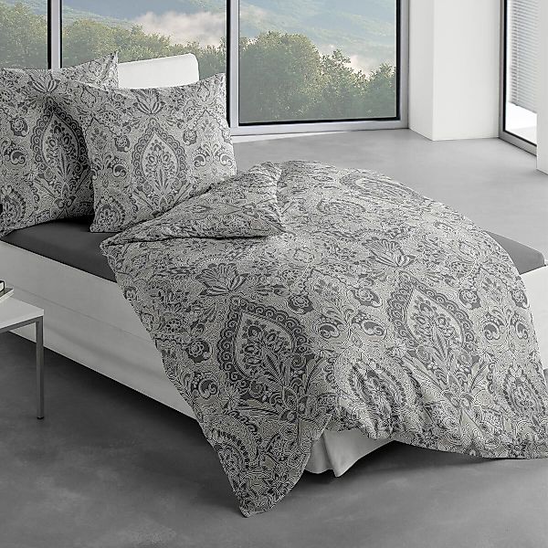 TRAUMSCHLAF Bettwäsche Sioux, Biber, 2 teilig, günstig online kaufen