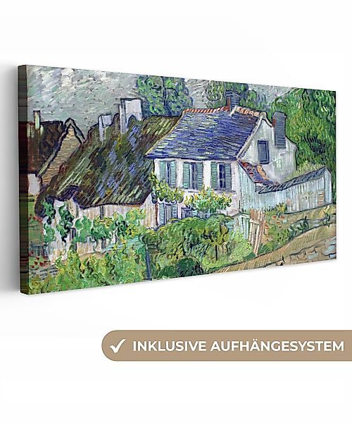 OneMillionCanvasses® Leinwandbild Panorama Haus in Auvers günstig online kaufen