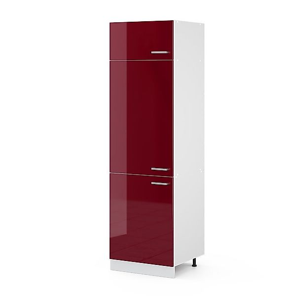 Vicco Schranksystem R-Line, Bordeaux Hochglanz/Weiß, 60 günstig online kaufen