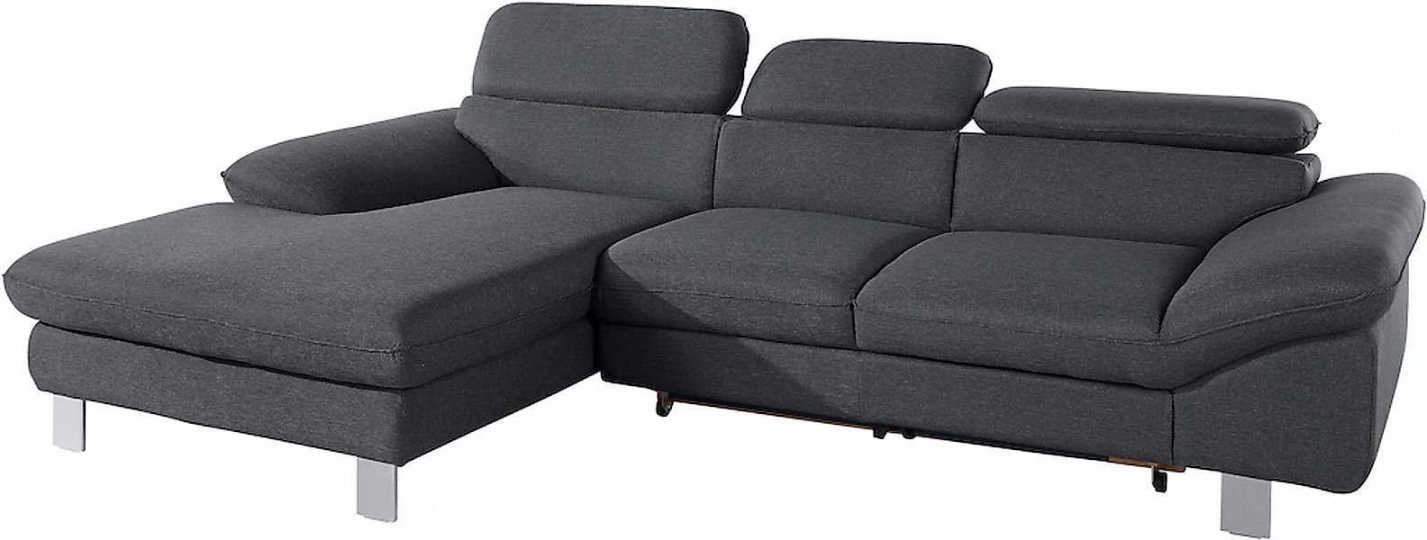 COTTA Ecksofa "Driver L-Form", mit Kopfteilverstellung, wahlweise mit Bettf günstig online kaufen