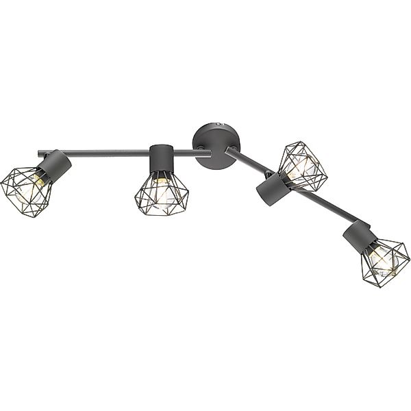 FISCHER & HONSEL Deckenleuchte »Ran«, 4 flammig, Leuchtmittel E14   Leuchtm günstig online kaufen