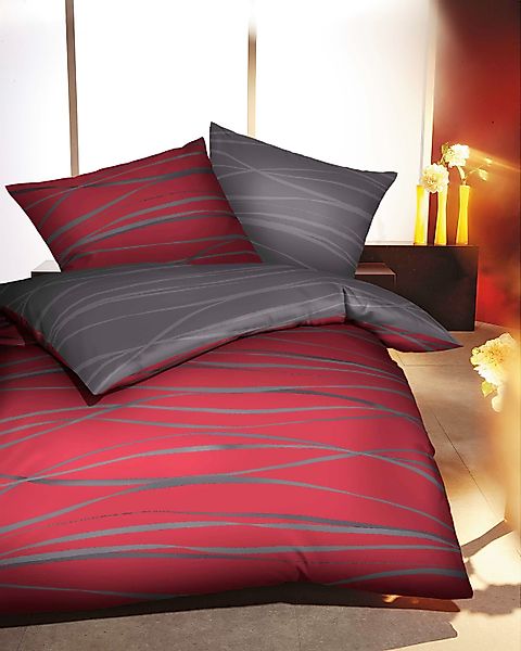 Kaeppel Wendebettwäsche Motion, Mako-Satin, 2 teilig, günstig online kaufen