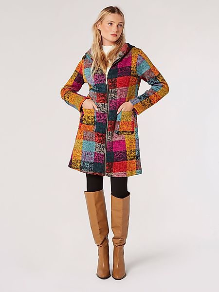 Apricot Wollmantel Cardigan-Jacke, mit Kapuze, mit günstig online kaufen