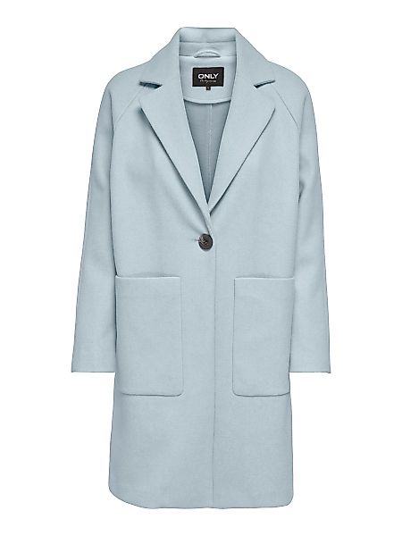 ONLY Geknöpfter Mantel Damen Blau günstig online kaufen