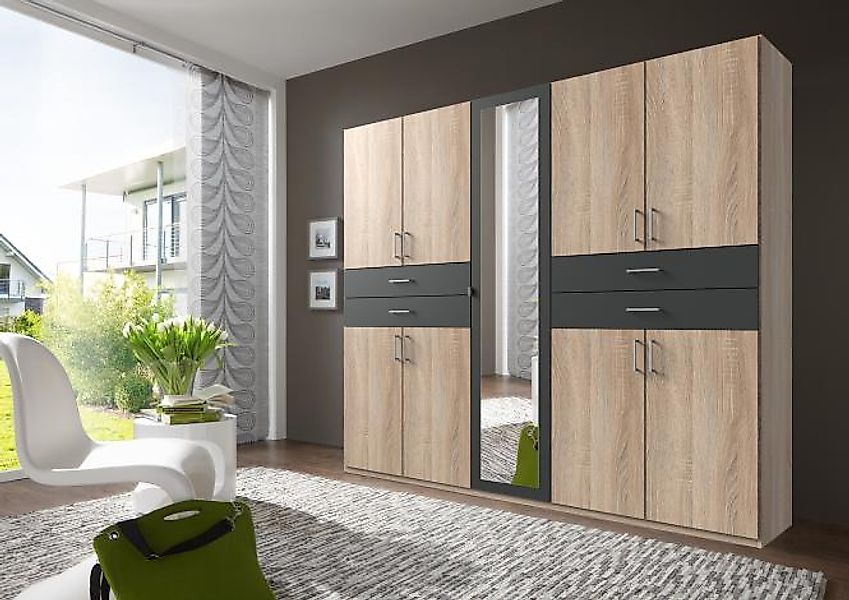 Wimex Kleiderschrank "Taiga Kleiderschrank mit Spiegel Topseller" mit Schub günstig online kaufen