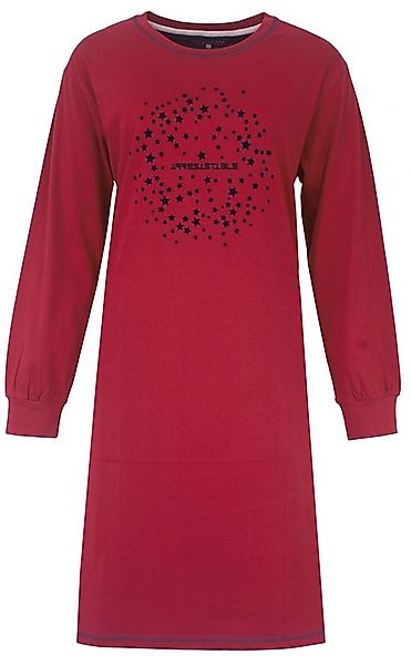Irresistible Nachthemd Damen Schlafshirt mit langem Arm und Bündchen (1-tlg günstig online kaufen