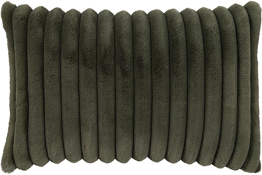 Magma Heimtex Kissenbezug Fellimitat dicke Streifen günstig online kaufen