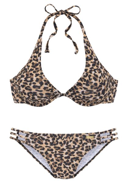 Bruno Banani Bügel-Bikini mit Animalprint in günstig online kaufen