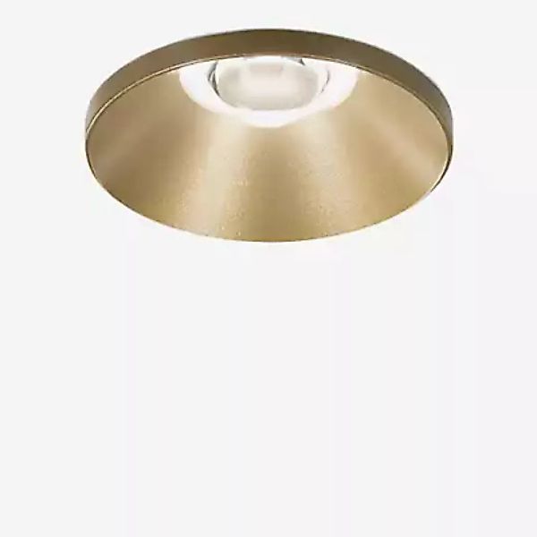 Delta Light Artuur Deckeneinbauleuchte LED, gold - 2.700 K - IP44 - inkl. B günstig online kaufen