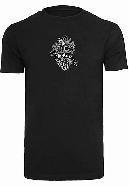 Merchcode T-Shirt Merchcode Herren Frida Kahlo - Te amo outline T-Shirt Rou günstig online kaufen