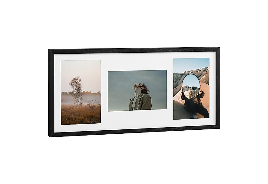 Navaris Bilderrahmen-Set Bilderrahmen Collagen für 3 Fotos - Fotorahmen für günstig online kaufen