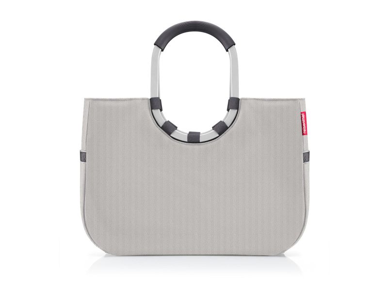 REISENTHEL® Einkaufskorb loopshopper L herringbone grey, günstig online kaufen