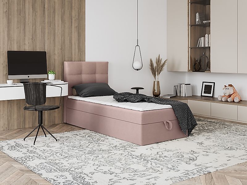 Godre Boxspringbett mit Bettkasten EWORA MINI günstig online kaufen