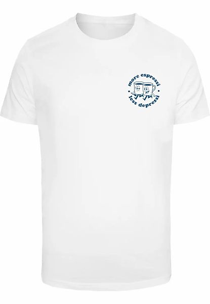 MisterTee T-Shirt "MisterTee More Espressi Tee" 1 Stk. tlg. günstig online kaufen