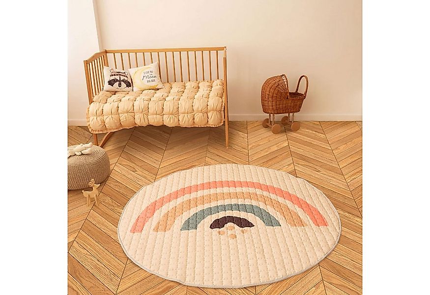 Krabbeldecke Gesteppte Baby 150cm – extra dicke 1,5cm weiche, Hakuna Matte, günstig online kaufen