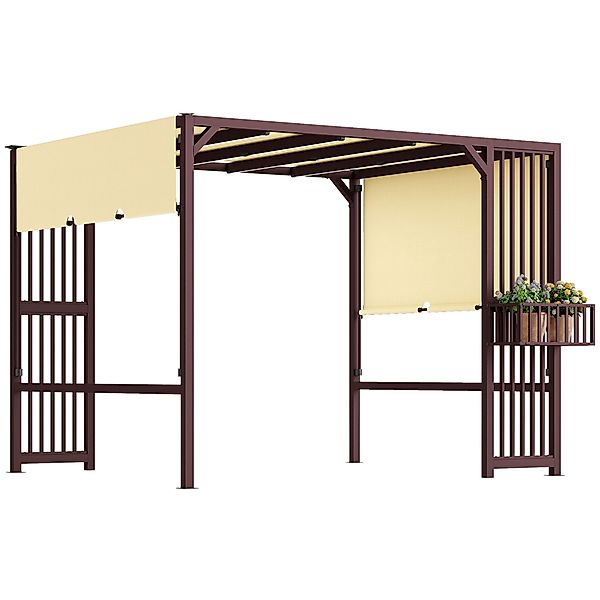 Outsunny Pavillon UV 30+, mit verstellbar günstig online kaufen