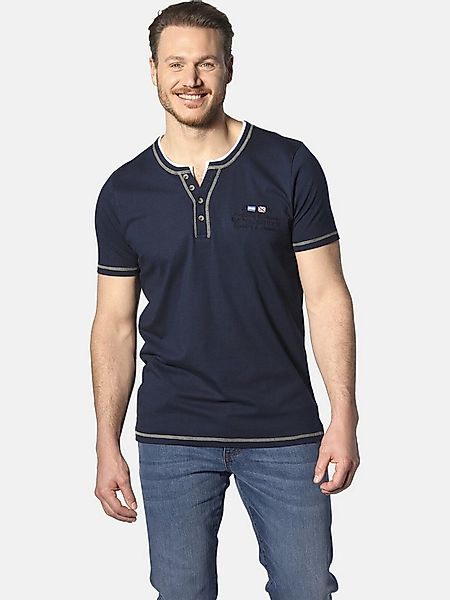 Jan Vanderstorm T-Shirt HAFTOR mit modischen Kontrasten günstig online kaufen