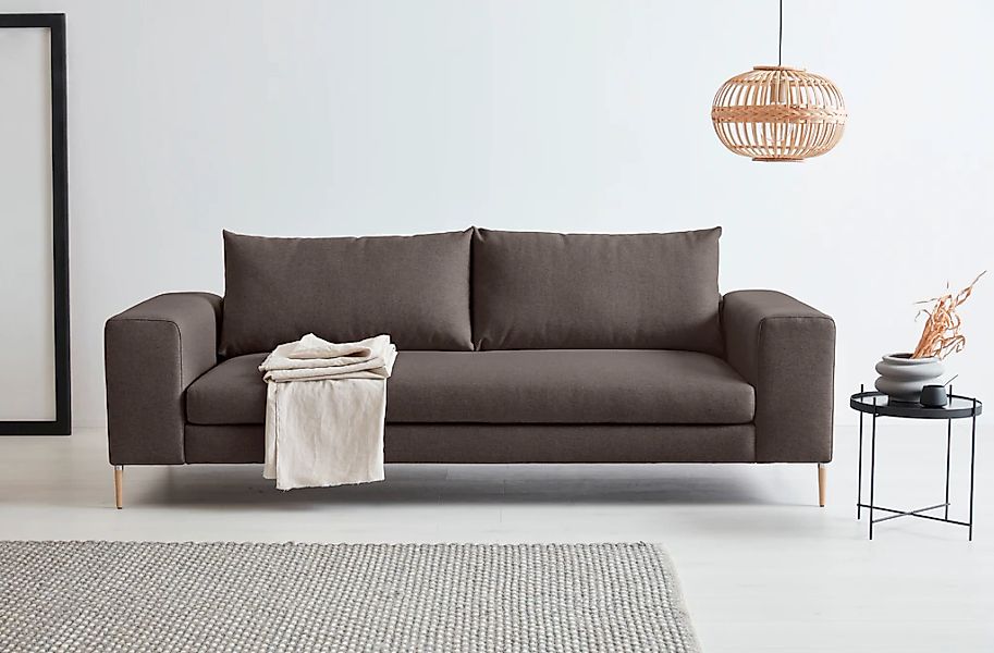 OTTO products 3-Sitzer "Finnja, softer, legerer Sitzkomfort, hoher Fuß, beq günstig online kaufen