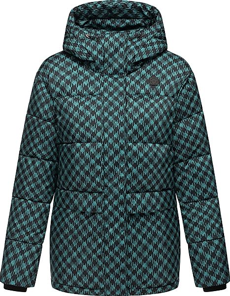 Ragwear Steppjacke Wikesh Print Wasserdichte Damen günstig online kaufen