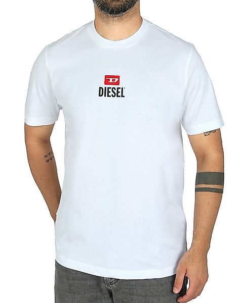 Diesel Rundhalsshirt Regular Fit - T-JUST SMALL-NEW D LOGO günstig online kaufen