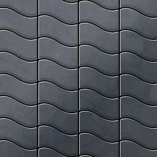 ALLOY Mosaik Fliese Massiv Metall Rohstahl Gewalzt Grau 1,6mm Stark Flux-rs günstig online kaufen