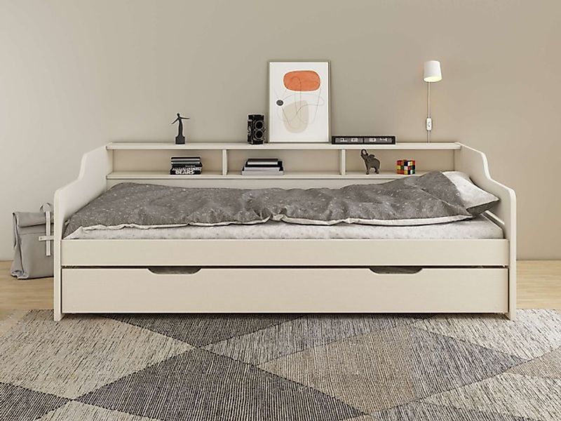 Home affaire Daybett »"REETE1", Stauraum, Funktionsbett, Kinderbett, inklus günstig online kaufen