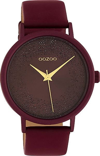 OOZOO Quarzuhr C10584, Armbanduhr, Damenuhr, Lederarmband günstig online kaufen