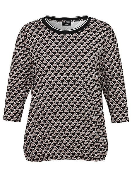 VIA APPIA T-Shirt T-Shirt Rundhals 3/4 Arm Druck günstig online kaufen