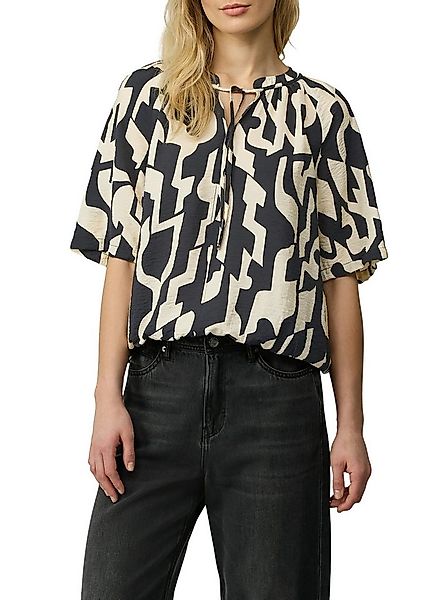 s.Oliver Kurzarmbluse mit All-Over Print günstig online kaufen