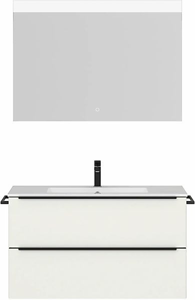 nobilia Badmöbel-Set "Levere" vormontiert, mit Soft-Close, 2 Stk. tlg. günstig online kaufen