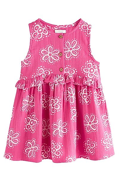 Next Vokuhila-Kleid Ärmelloses Kleid mit Schößchen günstig online kaufen