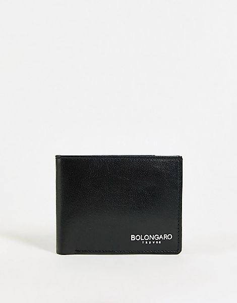 Bolongaro Trevor – Darren – Brieftasche aus Leder-Schwarz günstig online kaufen
