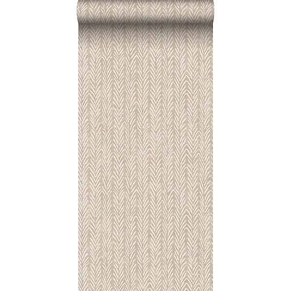Sanders & Sanders Tapete Zickzack-Motiv Beige 53 cm x 10 m günstig online kaufen
