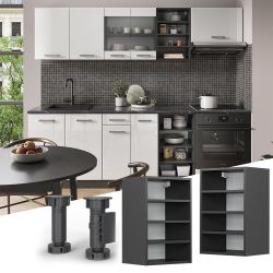Vicco Hängeschrank R-Line, Anthrazit/Anthrazit, 40 cm günstig online kaufen