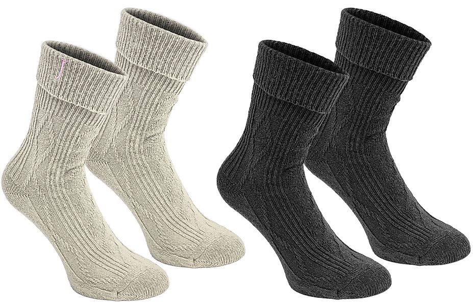 BRUBAKER Norwegersocken Damen Stiefelsocken in Geschenkverpackung günstig online kaufen