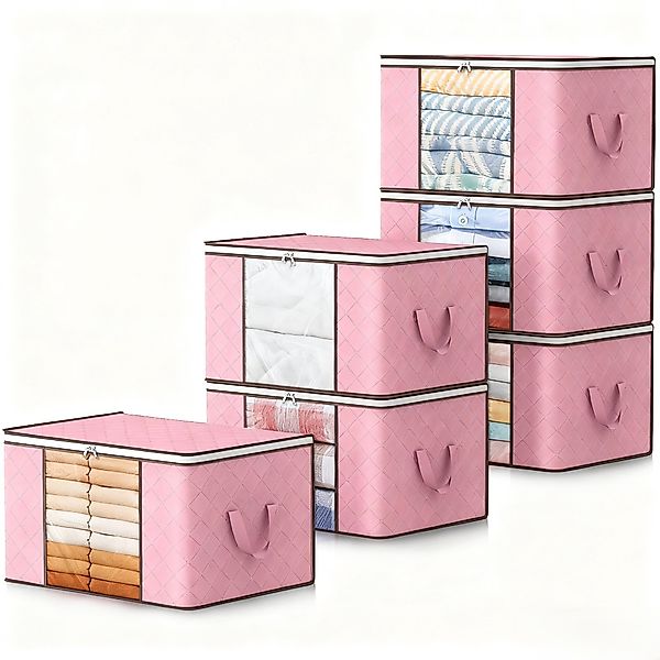 Lifewit Aufbewahrungsdose Aufbewahrungsbox mit Deckel, Kleiderschrank günstig online kaufen