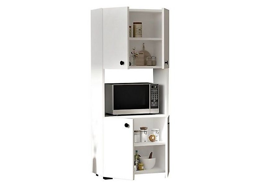 Skye Decor Hochschrank 100% MELAMINE COATED PARTICLE BOARD, 140 cm x 31,4 c günstig online kaufen