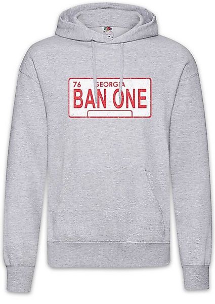 Urban Backwoods Hoodie Ban One Sign License Plate Herren Hoodie Smokey And günstig online kaufen