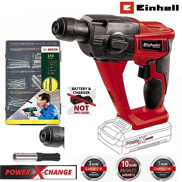 Einhell Akku-Bohrhammer Akku-Bohrhammer TE-HD 18 Li- günstig online kaufen