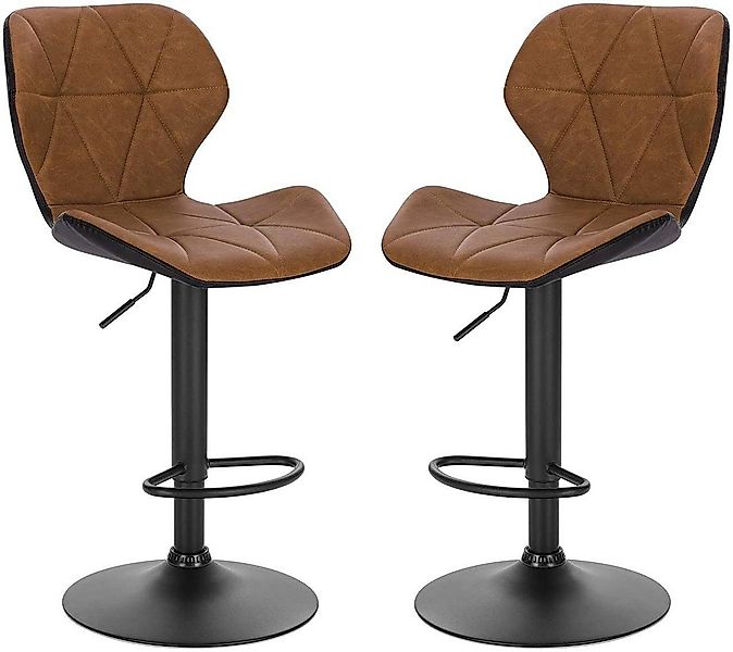 Woltu Barhocker (2 St), Bistrohocker Retro günstig online kaufen